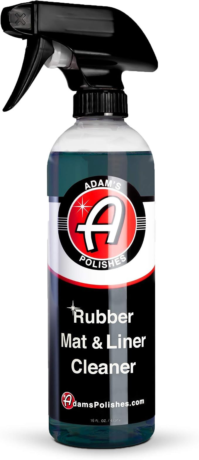 Adam's Rubber Mat & Liner Cleaner 16oz - Floor Mat Cleaner Restores Rubber, Plastic & Vinyl Mats ... | Amazon (US)