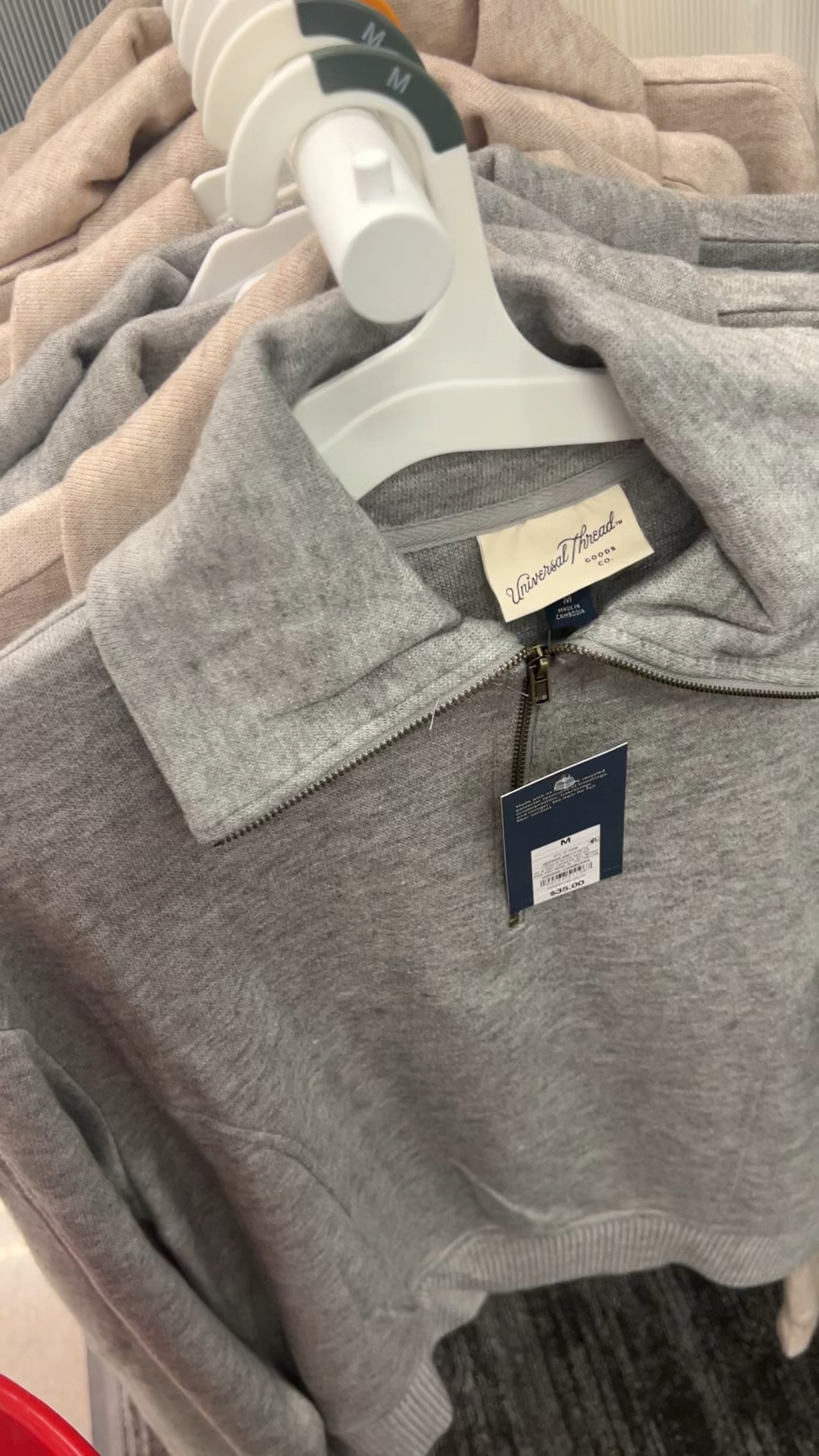 this pullover @target comes in grey and a heathered oatmeal that looks more pinky in person! #targetfind #quarterzip #errandoutfit

#LTKGiftGuide #LTKSeasonal #LTKFindsUnder50