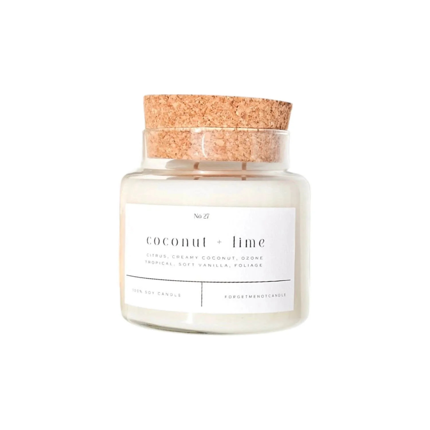 Coconut + Lime, Headache Free Luxury Candle, 22 oz. | The New England Trading Company