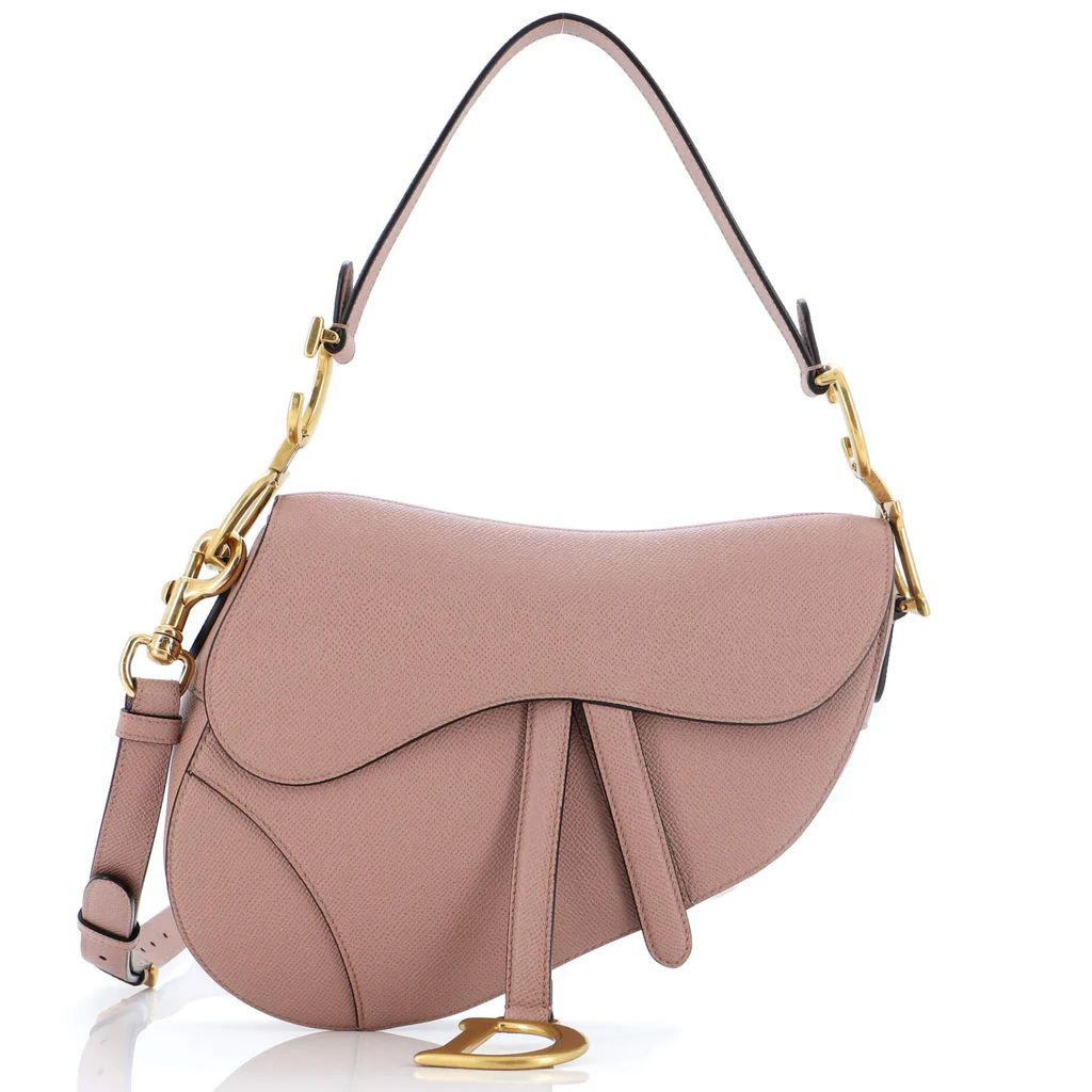 Saddle Handbag with Strap Leather Medium | Rebag