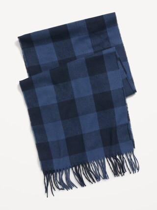 Plaid Flannel Scarf for Men | Old Navy (US)