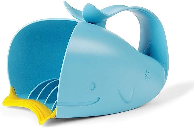 Skip Hop Baby Bath Rinse Cup, Moby Tear-free Waterfall Rinser, Blue | Amazon (US)
