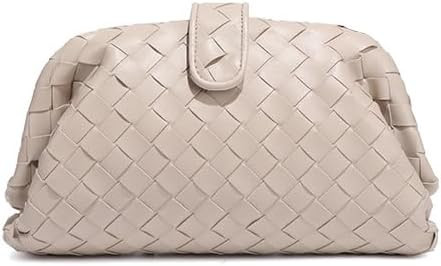 Molodo Woven Bags for Women Shoulder Bag PU Leather Handwoven Crossbody Bag Satchel Woven Purses ... | Amazon (US)