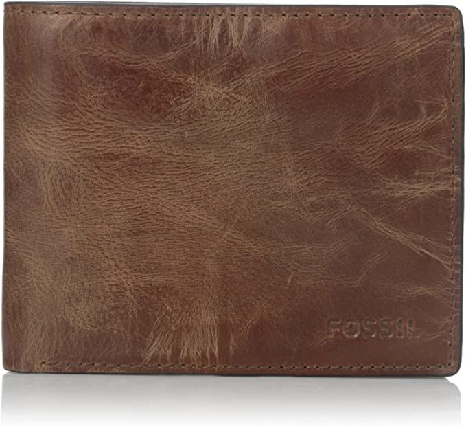 Fossil Men's RFID Flip Id Bifold Wallet | Amazon (US)