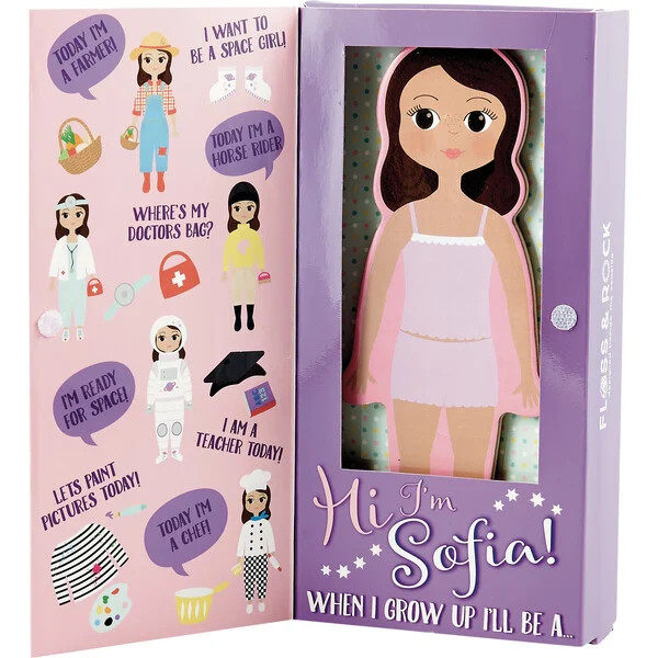 Sofia Magnetic Dress Up Character | Maisonette