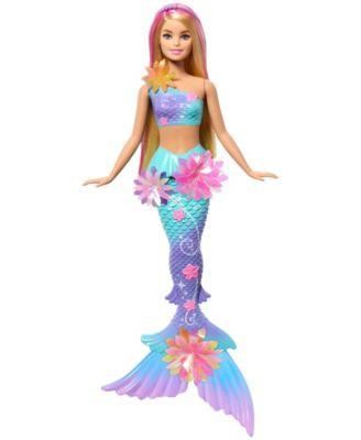 Barbie Flower Magic Mermaid Toy Doll Collection | Macy's
