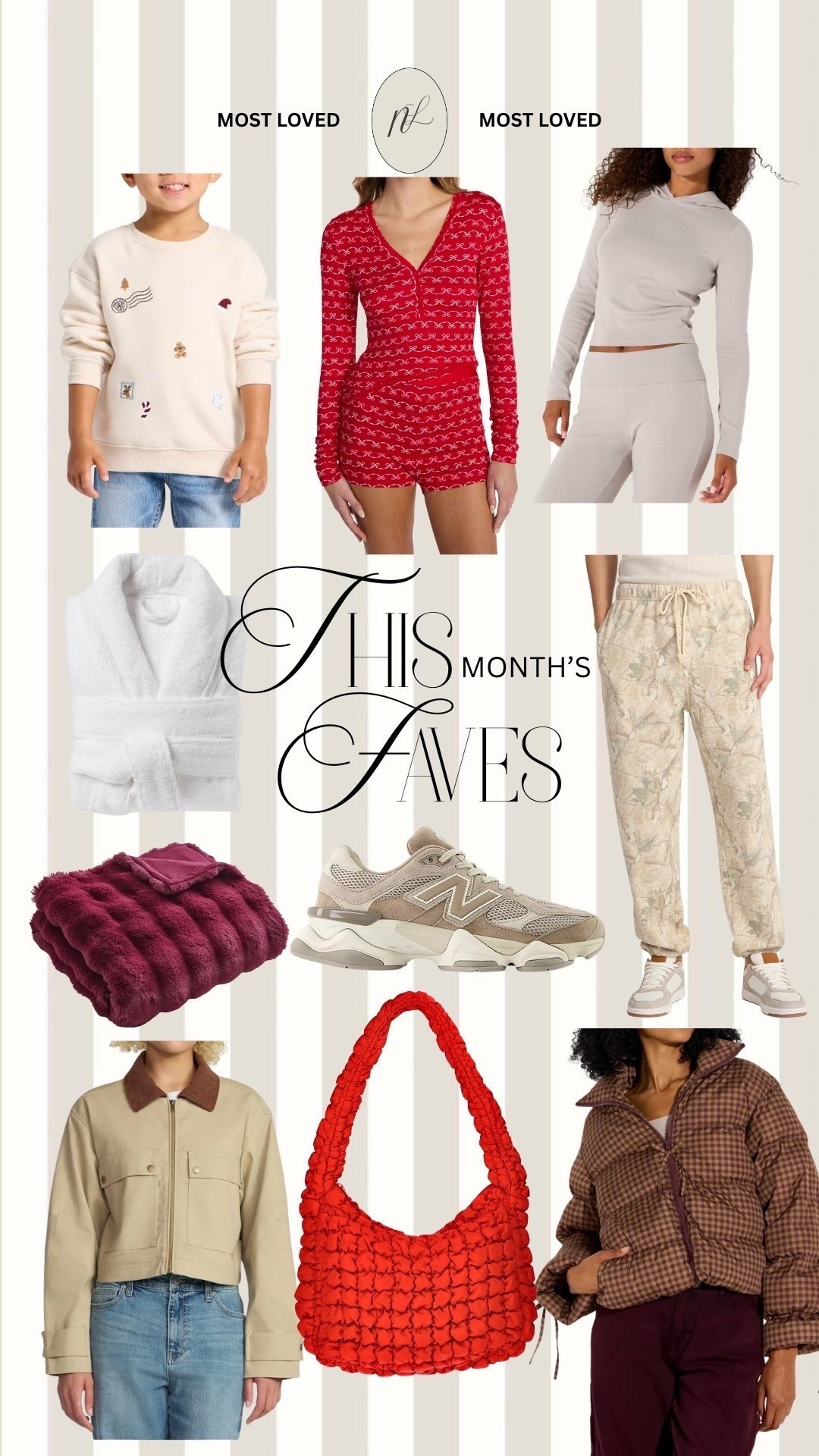 November best sellers! Sneakers, blanket, robe, sweater, jacket, kids#LTKCyberWeek

#LTKFindsUnder100 #LTKGiftGuide