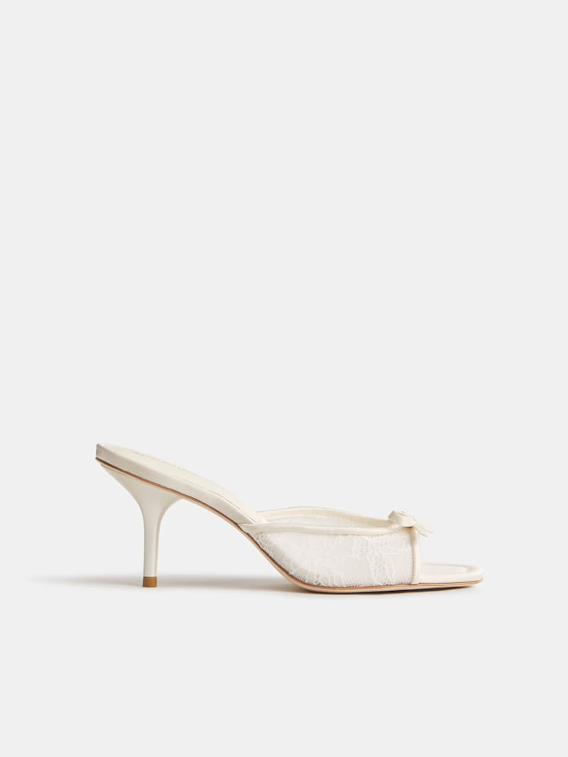 Clementine Heeled Mule Sandal | Reformation (Global)