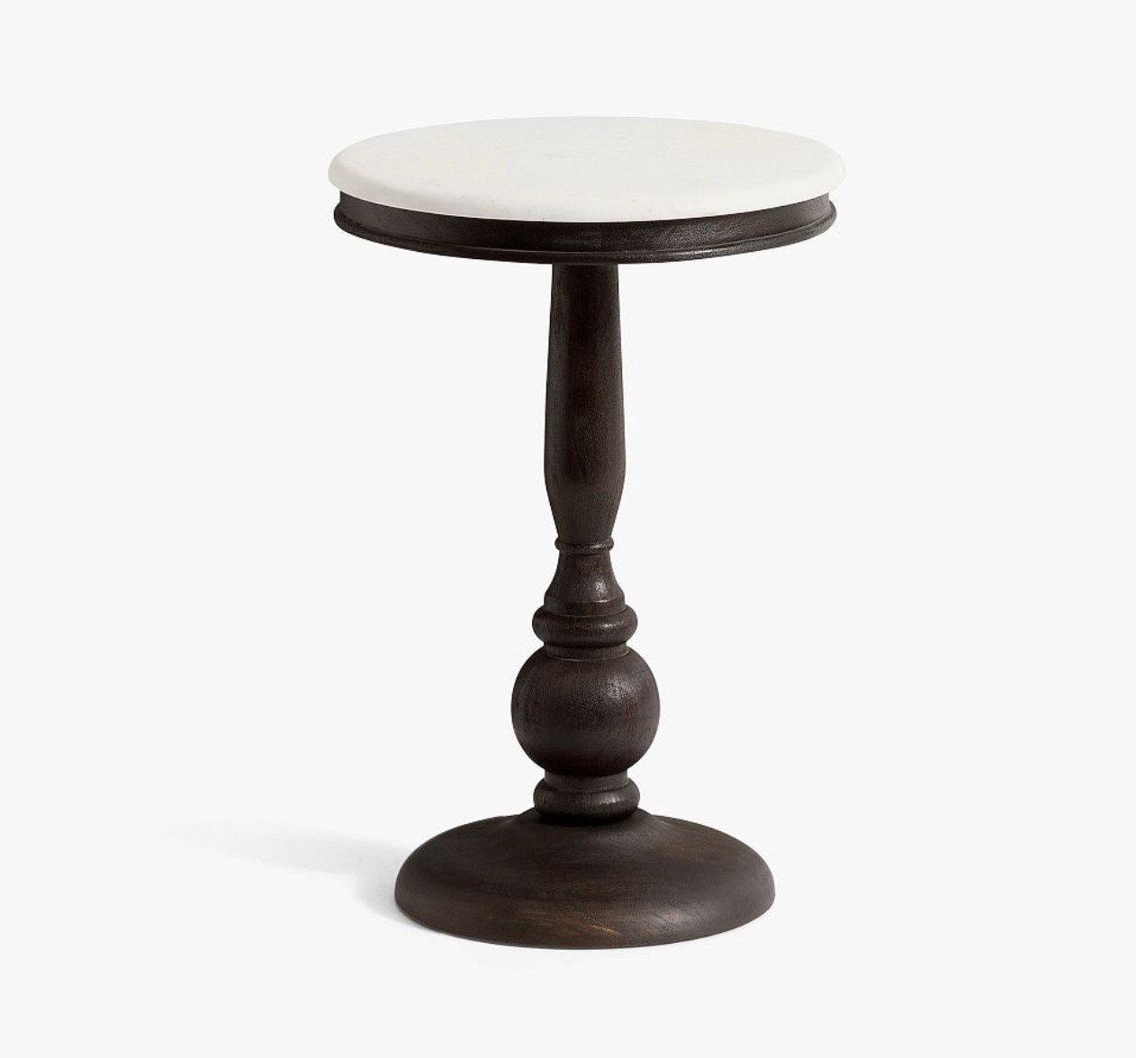 Marble & wood accent table. A beautiful mix of marble and warm wood with a classic, substantial look. Available in two finishes, but stock is limited.

#LTKHome