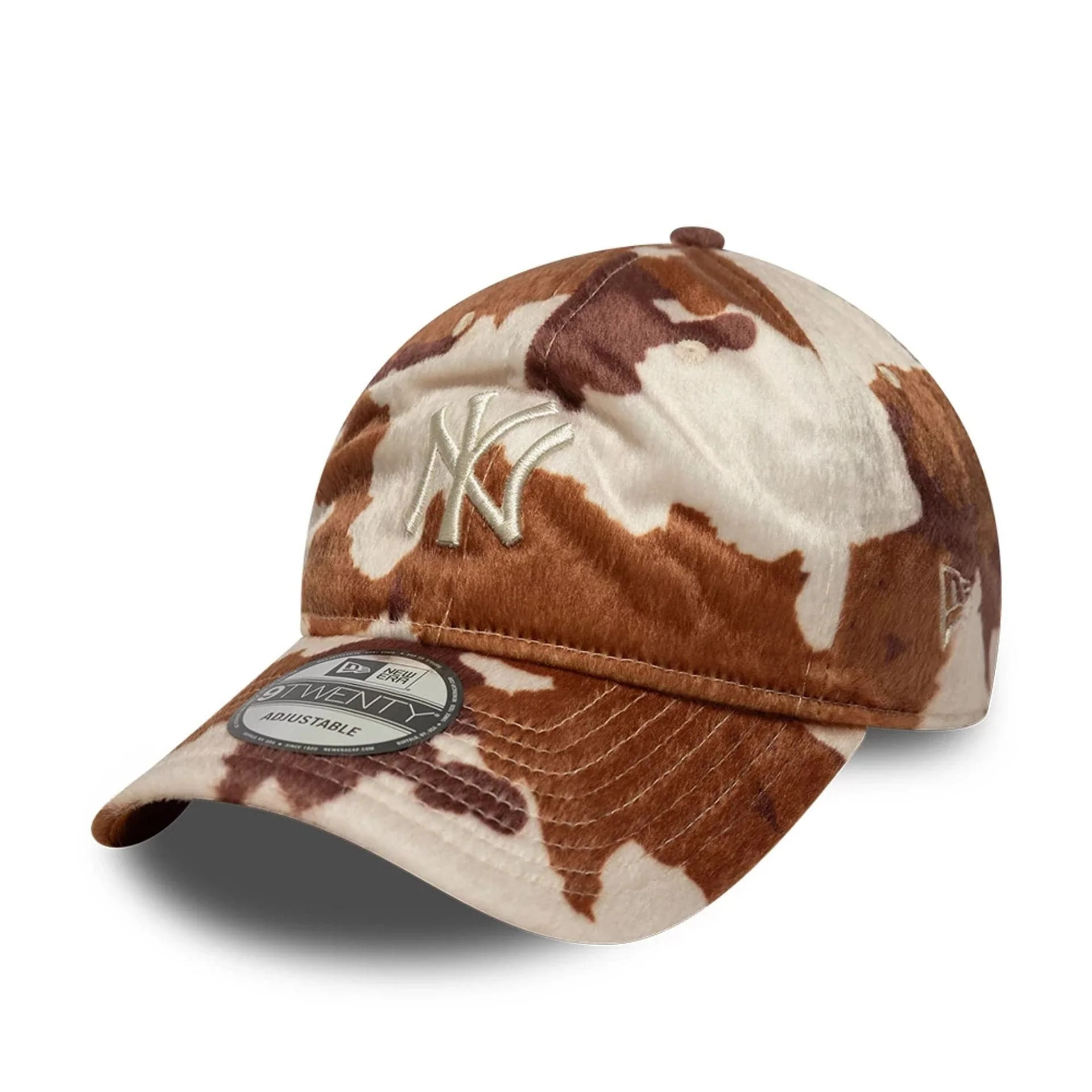 Animal Print New York Yankees Brown 9TWENTY Cap | New Era Cap
