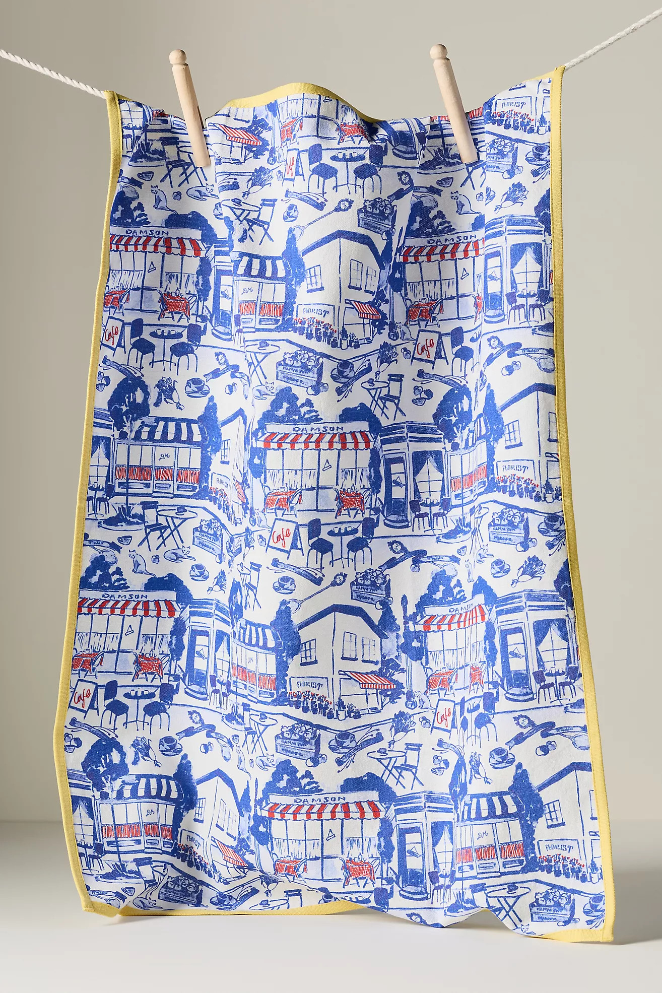 Damson Madder House Dish Towel | Anthropologie (US)