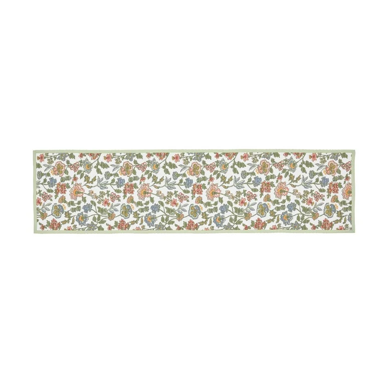 Beautiful Wildflower Quilted Print Fabric Table Runner by Drew Barrymore, Multiple, 72"W x 14" | Walmart (US)