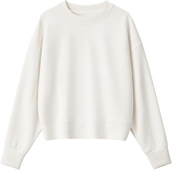 G4Free Smoofit Modal Soft Women's Sweatshirts Long Sleeve Crewneck Pullover Loose Fit Casual Tops | Amazon (US)