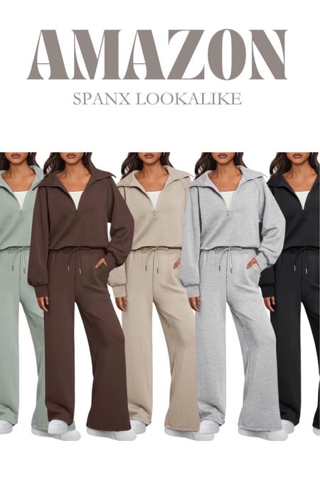 SPANX Air Essentials Matching Set Lookalike!🤍 Size: small // my normal size 


5’5” • 125lbs • Size: 4