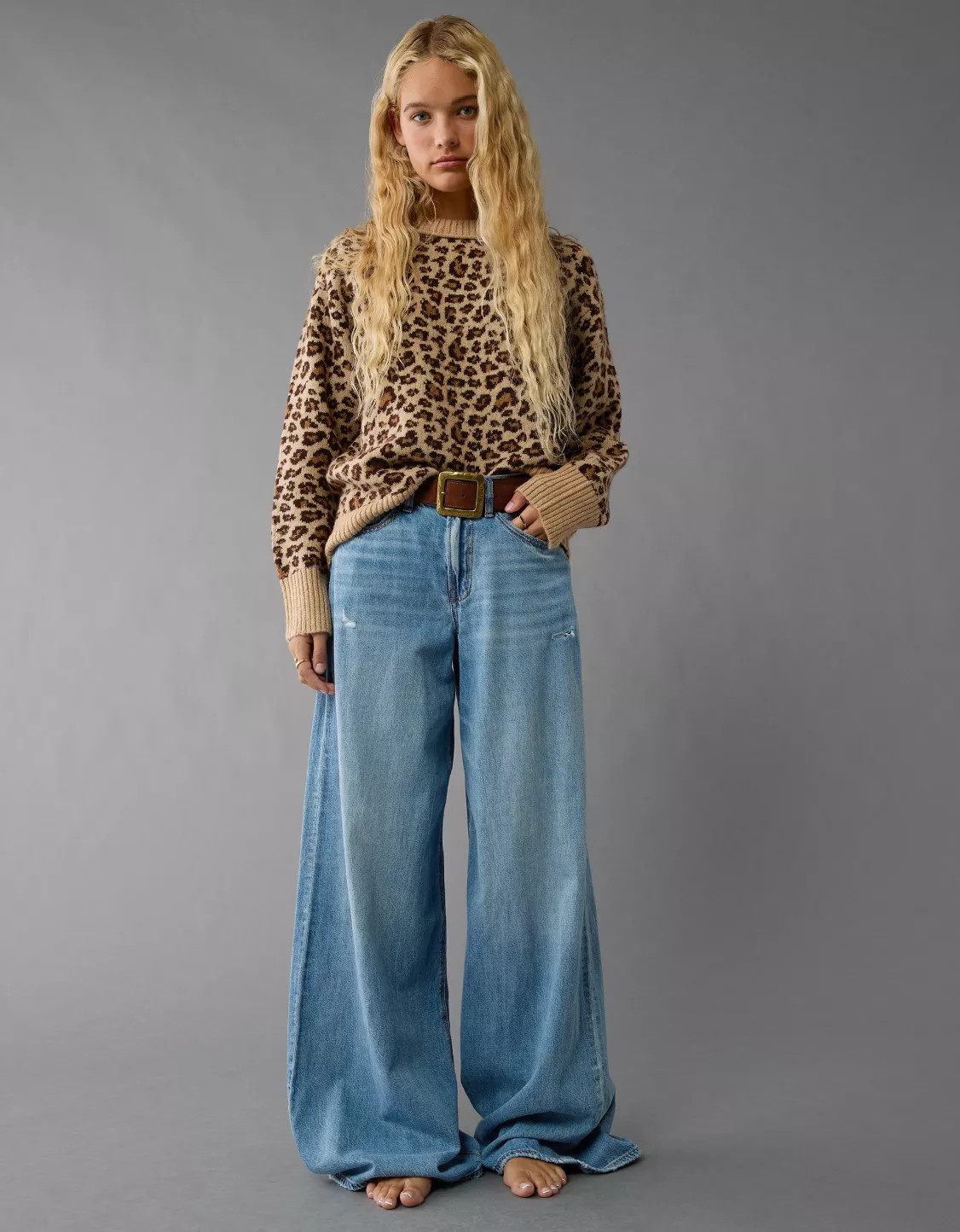 AE Whoa So Soft Crew Neck Sweater | American Eagle Outfitters (US & CA)