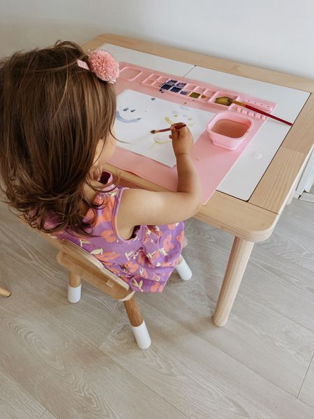 Silicone paint mat for toddlers (easy to wash and fold to store) 

#LTKBacktoSchool #LTKfamily #LTKkids