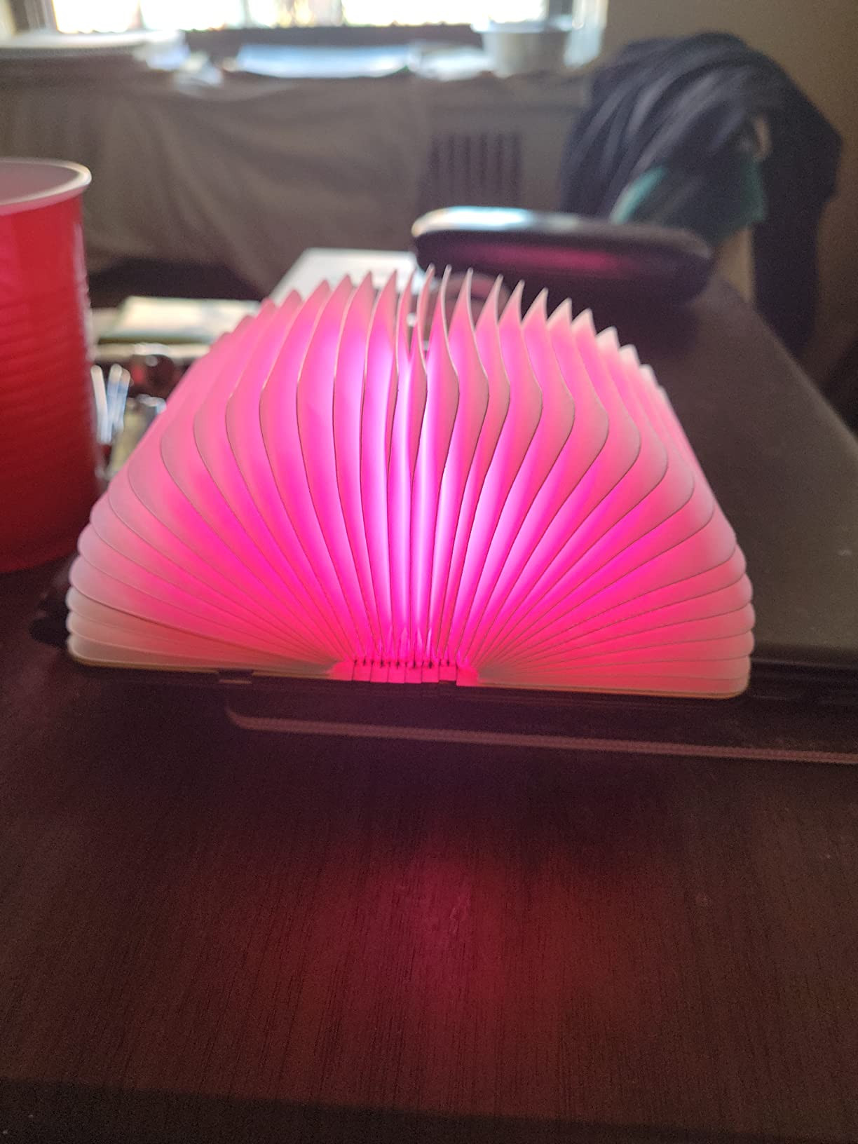 XIUDI 8 Colors Small Folding Book Lamp,Upgraded Version Portable Desk Light,Novelty LED Paper Lan... | Amazon (US)