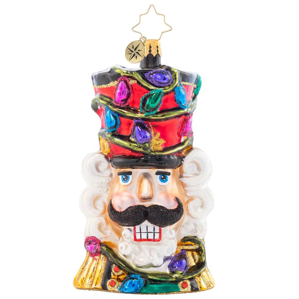 Christopher Radko - Bright Light Nutcracker Glass Christmas Ornament 1021662 - Multi | Best Buy U.S.