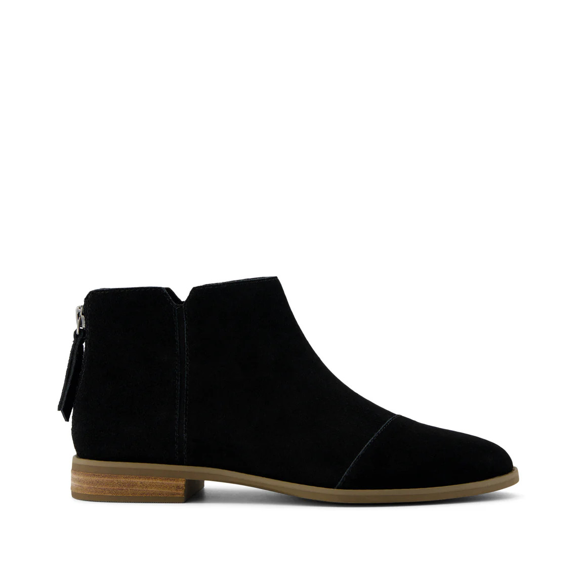 Rylie Black Suede Boot | Toms EMEA