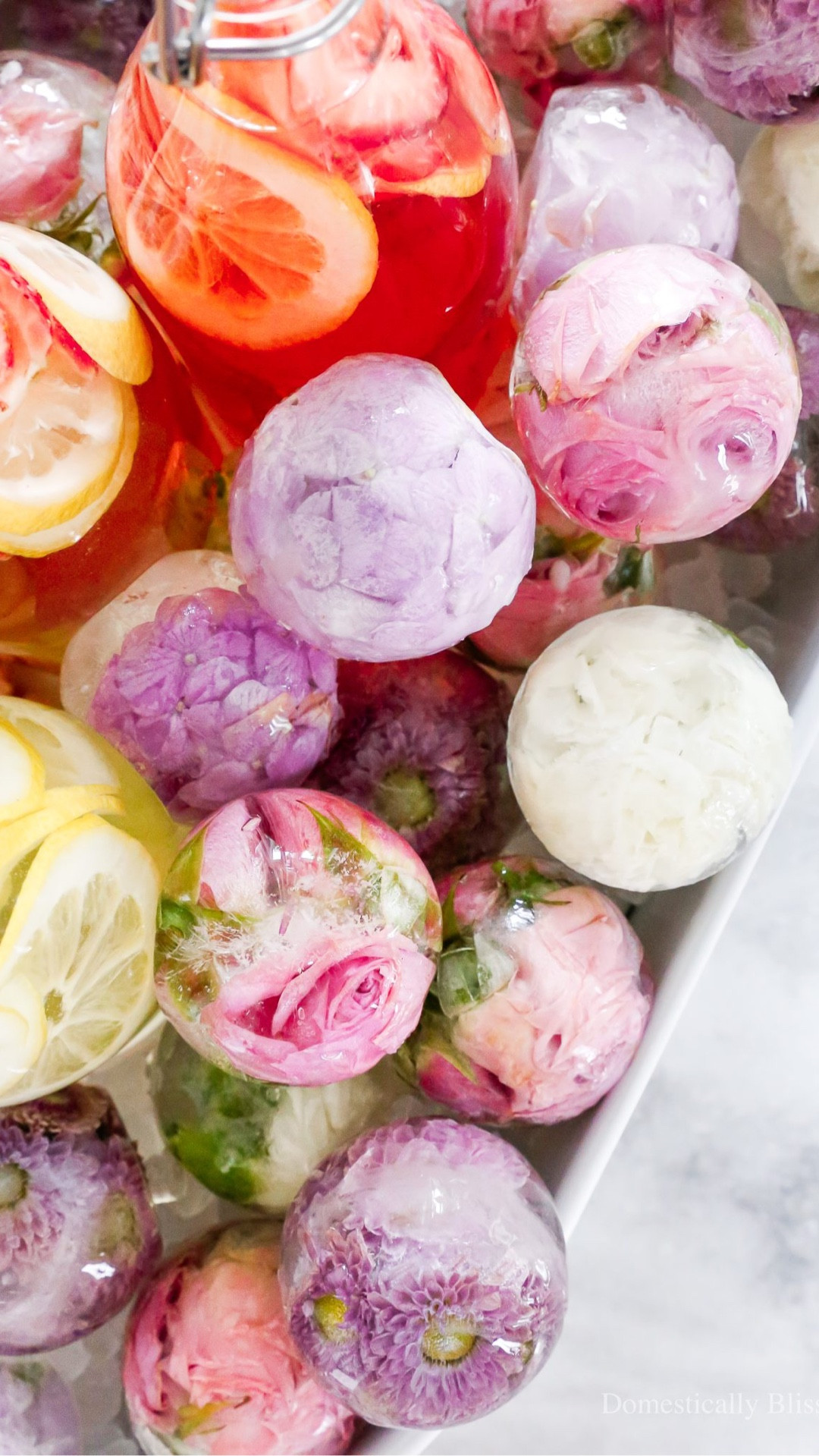 These Spring Flower Ice Balls are made with water and fresh flowers. They are perfect for keeping your drinks chilled at your next spring party, baby shower, or bridal party.

See details:
https://domesticallyblissful.com/spring-flower-ice-balls/


#LTKSeasonal #LTKfoodie #LTKHome