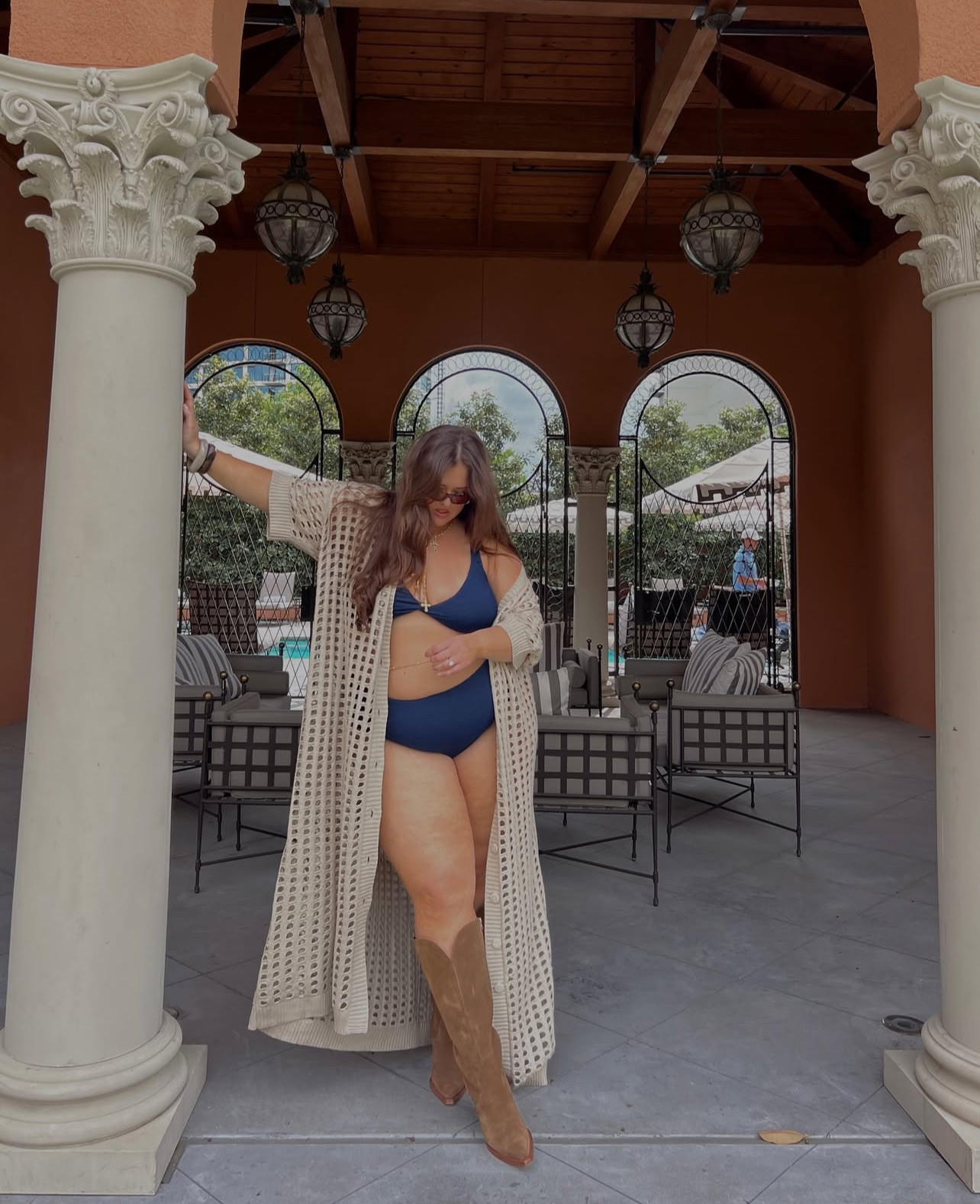 Poolside 

Swim, swimsuit, swimwear, beach outfit, vacation outfit 

#LTKPlusSize #LTKSwim #LTKStyleTip