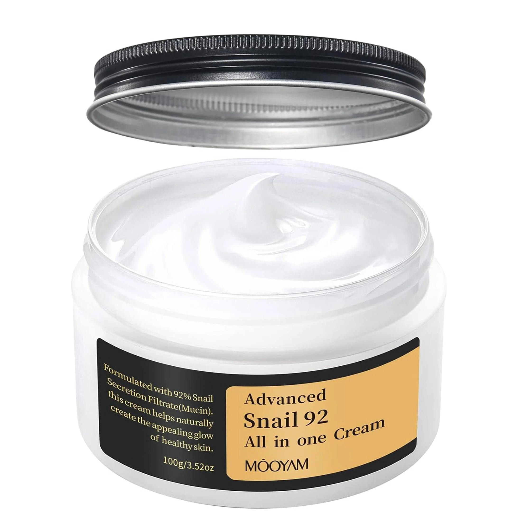Mooyam Snail Moisturizer Advanced Snail 92 All in One Cream, Daily Snail Face Cream for Women Men... | Walmart (US)