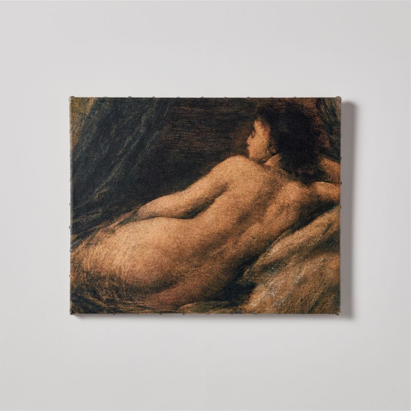 'Reclining Nude' Reproduction by Henri Fantin-Latour 20''x16'' | CB2 | CB2