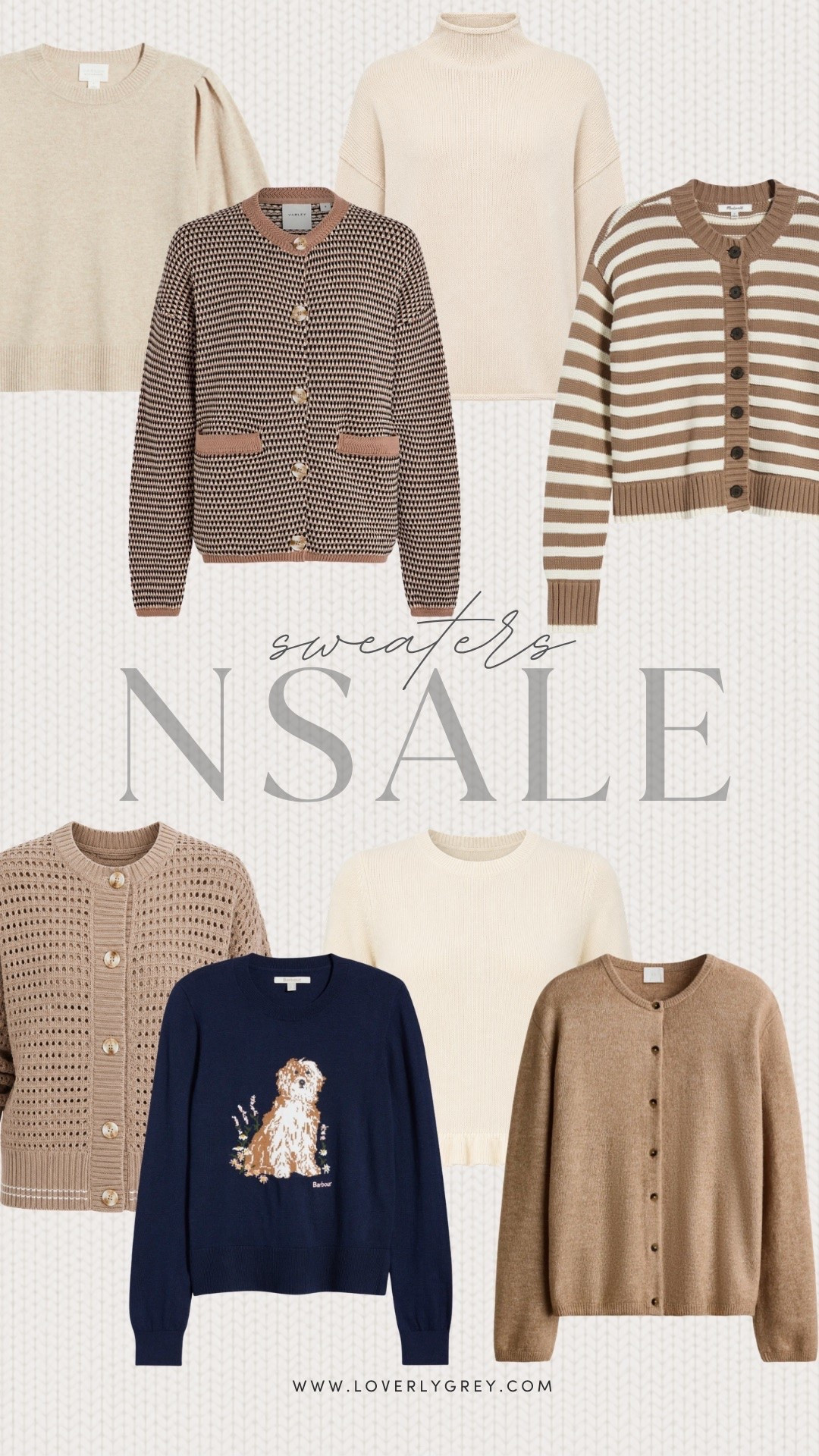 Loverly Grey’s top sweater pics for fall from the Nordstrom anniversary sale!