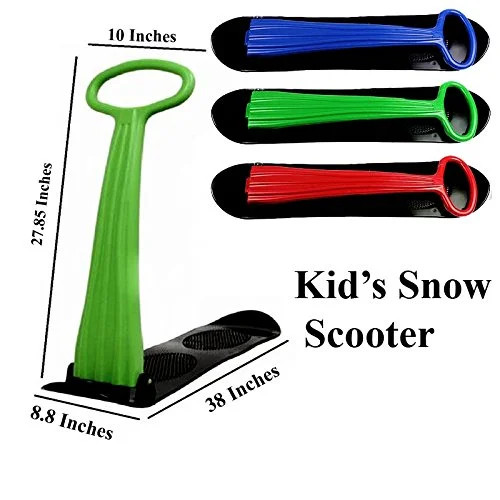 e-Joy Kids Snow Scooter Ski Scooter Fold-up Snowboard Sledge Folding Sliding Ski Snowboard with G... | Walmart (US)