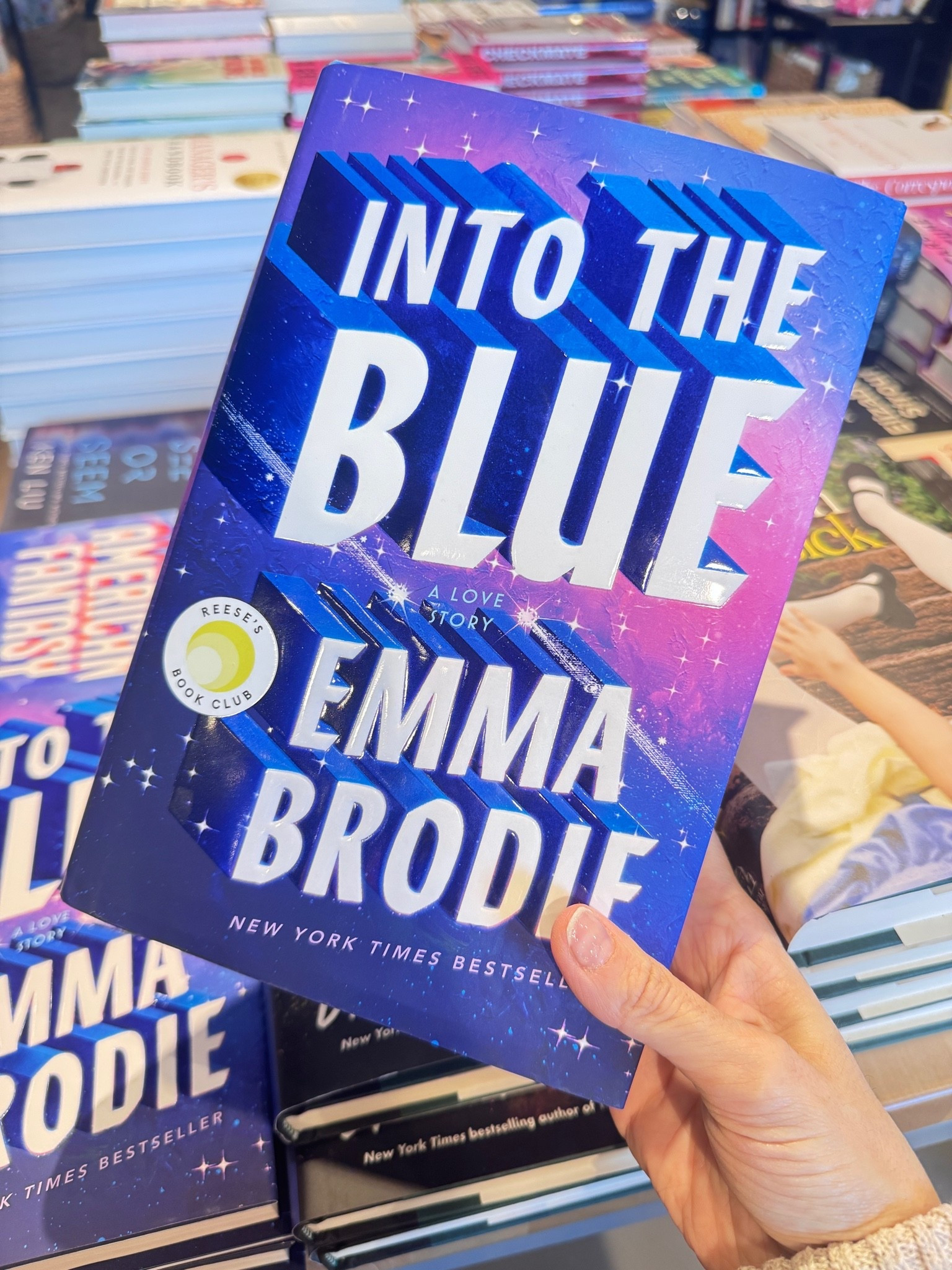 📚 Currently on my TBR:

“Into the Blue” by Emma Brodie — Two former child actors reunite years later on a TV set where blurred lines between improv and reality force them to reckon with the secrets and unresolved feelings that pulled them apart the first time. ￼ A Reese’s Book Club pick and total swoony love story. 💙

“Famesick” by Lena Dunham — The Girls creator’s brutally honest, funny memoir about how public life took a toll on her relationships and her body before she even turned thirty. ￼ Second memoir, and reviews say it’s her most vulnerable yet.

“Yesteryear” by Caro Claire Burke — A tradwife influencer who sells her picture-perfect pioneer life to millions of followers wakes up one day in the brutal reality of 1855, forced to figure out if it’s a hoax, a nightmare, or something more sinister. ￼ Dark, satirical, and apparently unputdownable. 🔪

Which one should I start first?! 👇 #books #bookclub

#LTKmomlife #LTKstorytime