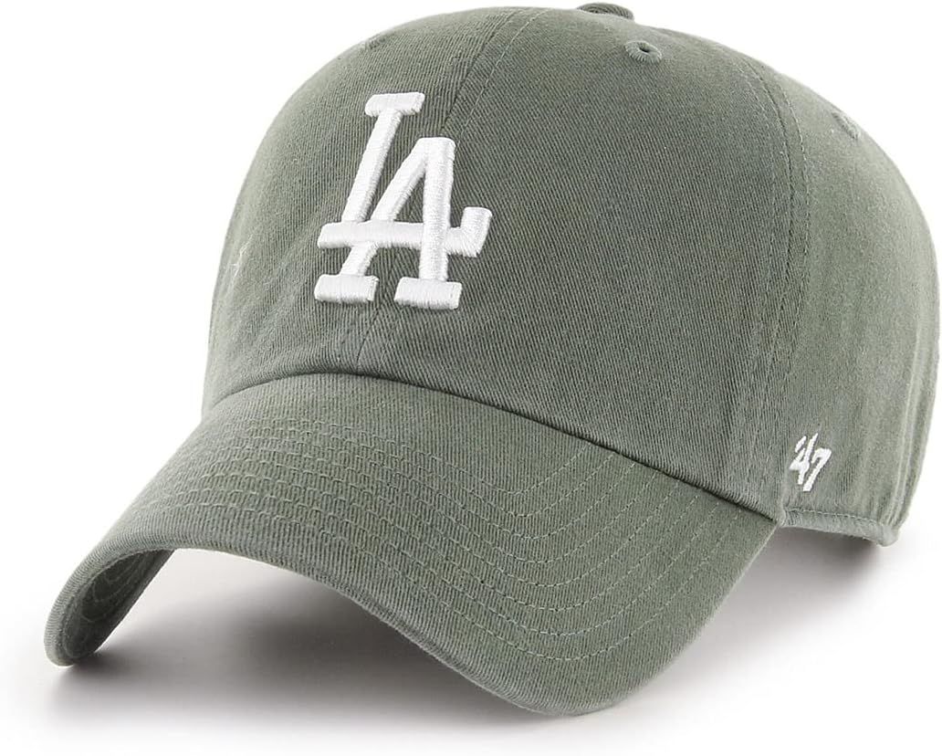 47 Brand Relaxed Fit Cap - Clean UP LA Dodgers Moss Brown | Amazon (CA)