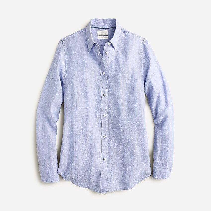 Slim-fit Baird McNutt Irish linen shirt | J. Crew US