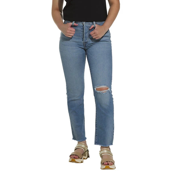 Women's Levi's Wedgie Slim Fit Straight Jeans Night Sight 31 28 | Scheels