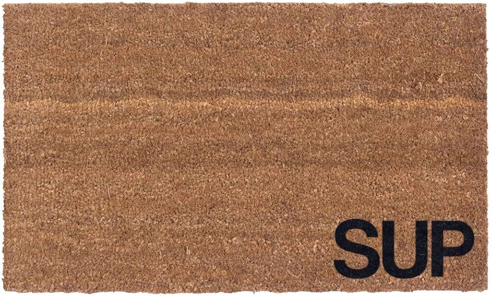 COCO MATS 'N MORE Door Mat Made in USA | Size: 18" x 30" x 0.6" - Durable Coir Outdoor Rug with S... | Amazon (US)