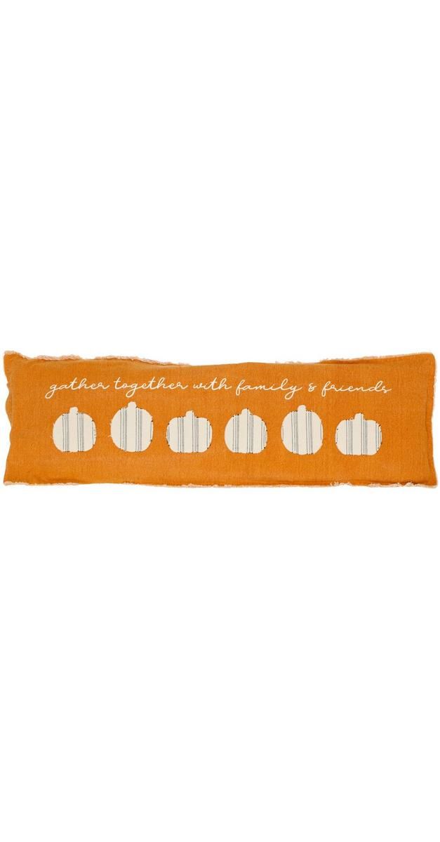 35x11 Harvest Gather Together Throw Pillow - Orange | bealls