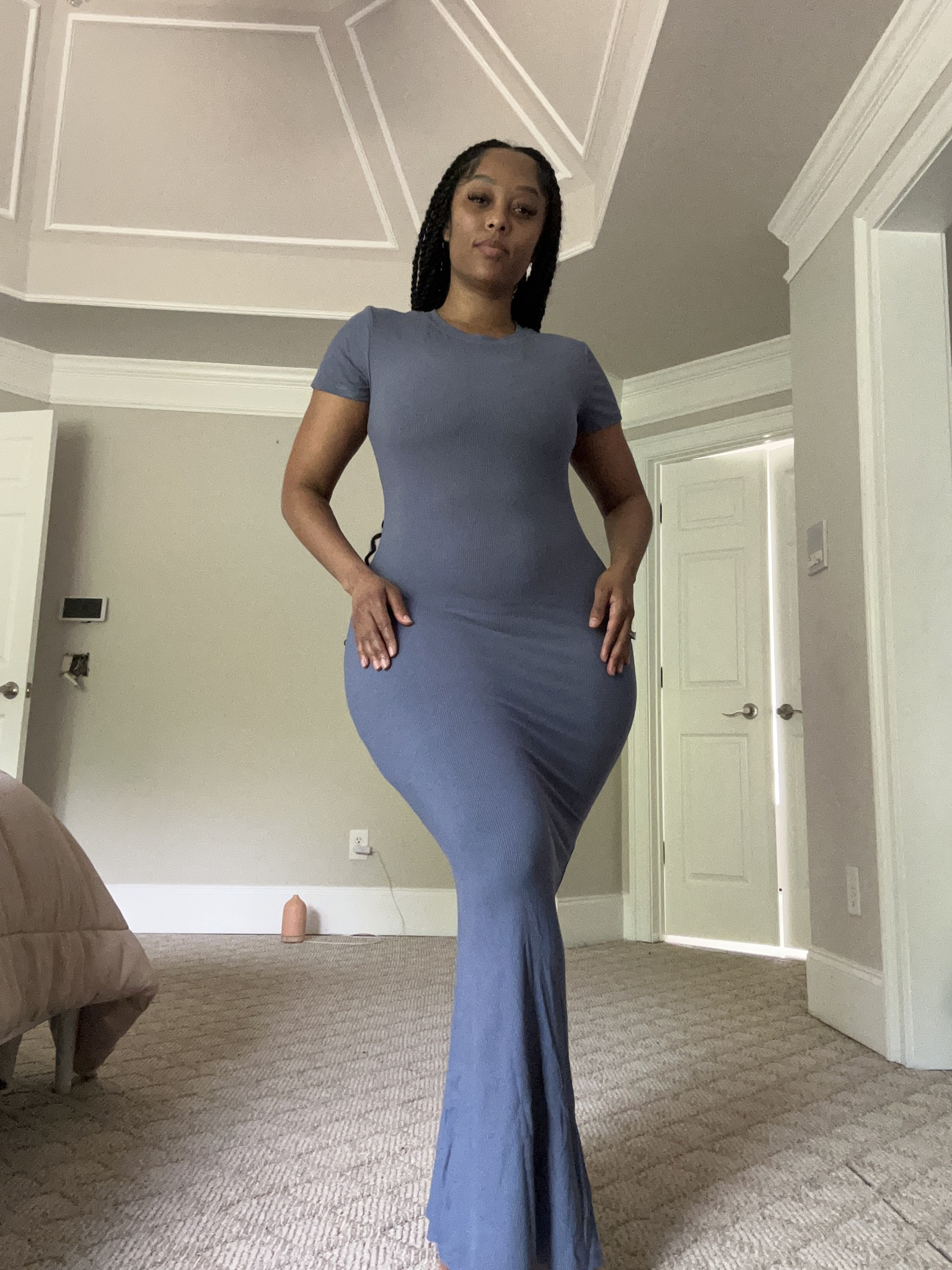 This Amazon dress is the perfect blend of sexy and comfy. 🥰 #AmazonStyle #T-ShirtDress