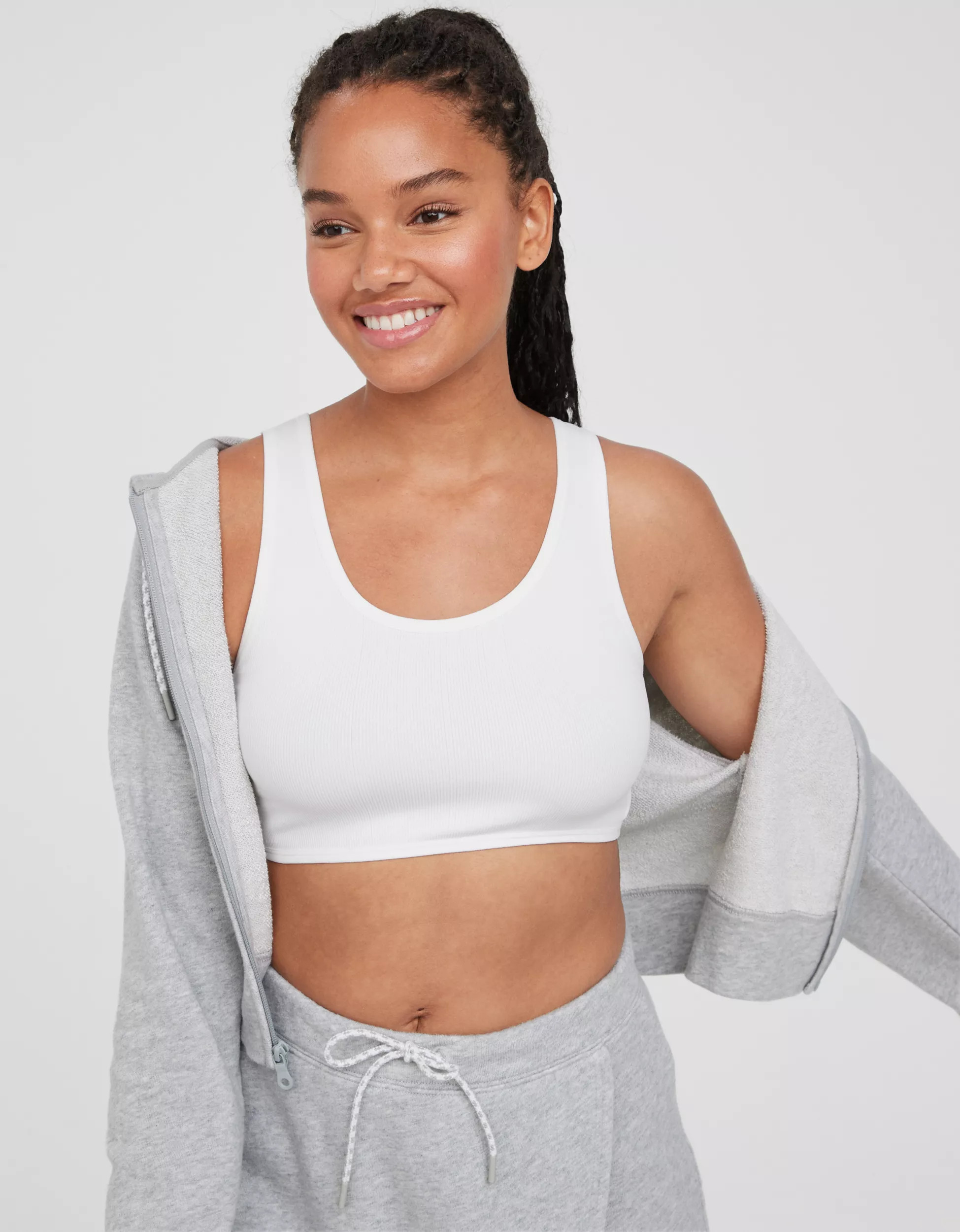 OFFLINE By Aerie Seamless Twist Reversible Sports Bra | American Eagle Outfitters (US & CA)