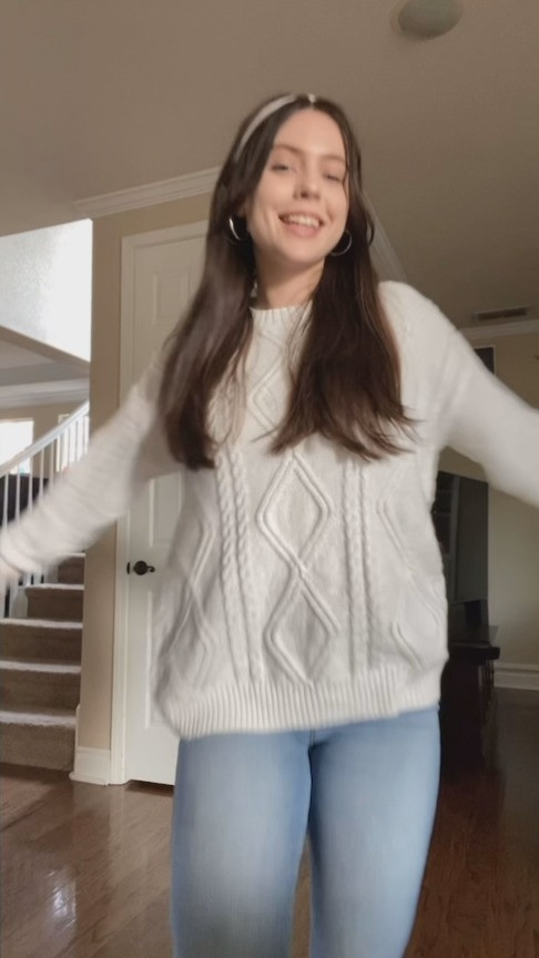 School ootd!

Jeans & sweater are true to size
.
Shoes run small, size up 1 size.
College outfits / college fashion / college class outfits / high school outfits / Hollister jeans / Hollister / trendy outfits / trending shoes / trending sneakers / Rory Gilmore outfits / Rory Gilmore sweater outfits / white cable knit sweater outfits / white sweater outfits / cable knit sweater outfits / flare jeans outfits / flare jeans / ballet flats outfits / ballet flats 

 #LTKU #LTKFindsUnder50 #LTKStyleTip