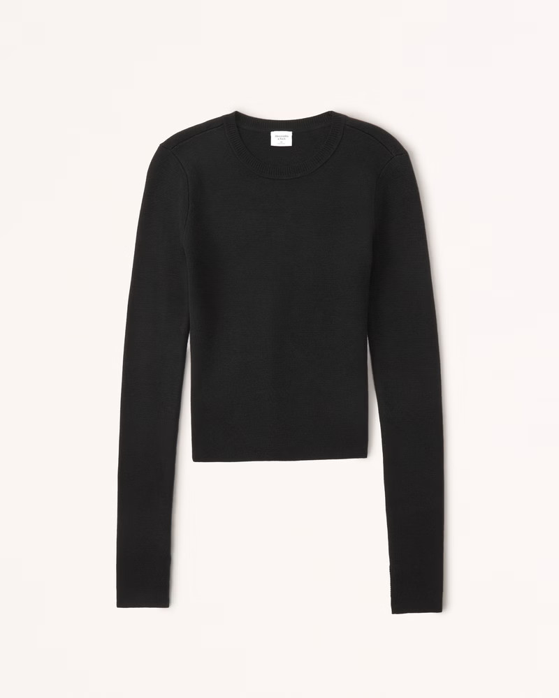 Women's Slim Crew Sweater | Women's Tops | Abercrombie.com | Abercrombie & Fitch (US)