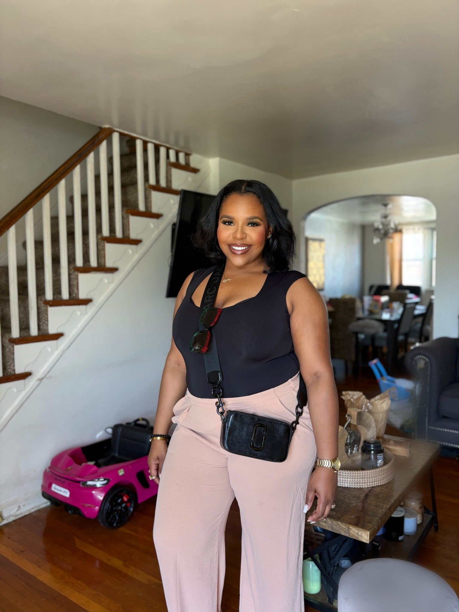 Soft life, boss life… learning to enjoy the journey while building everything I prayed for 🤎✨ #Grateful