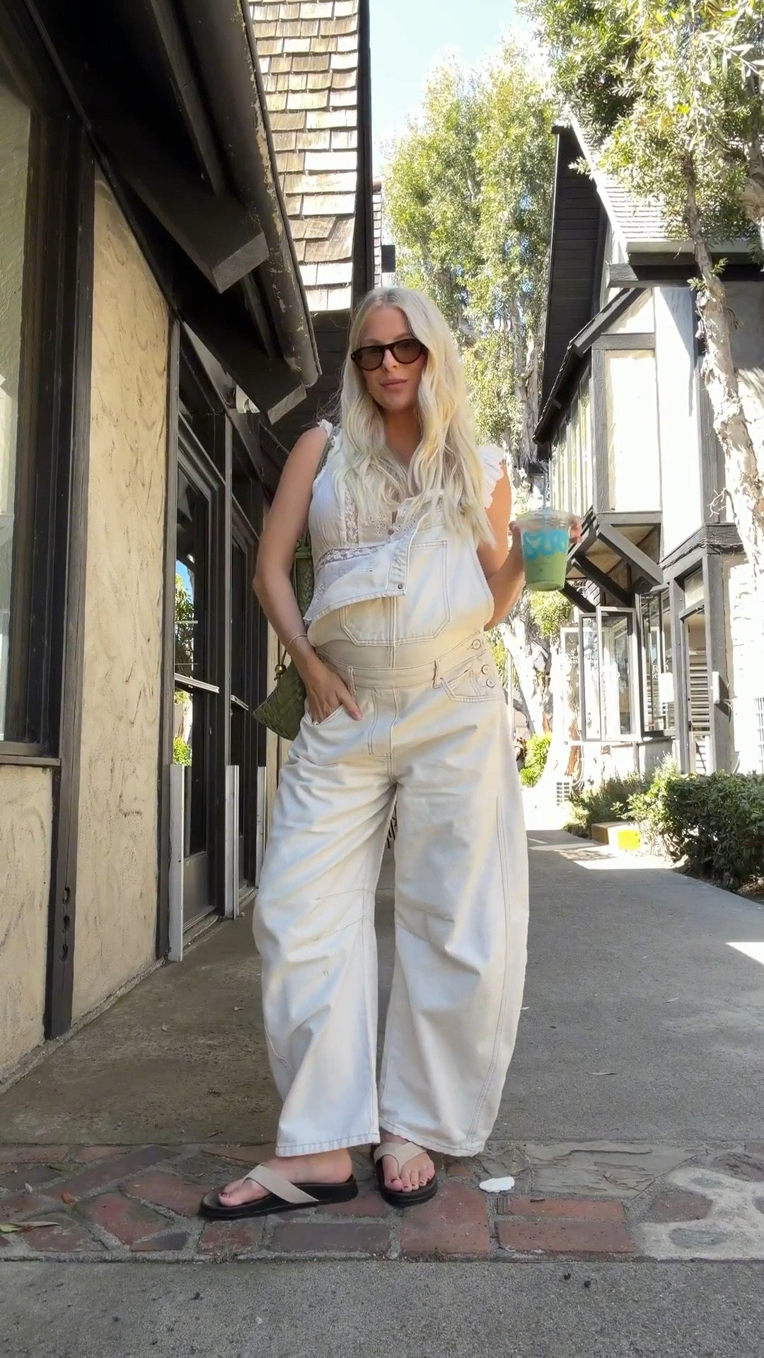 Wearing a med in top & overalls (sized up for pregnancy), shoes are tts (linked similar)! #kathleenpost

Errands outfit, spring transition outfit, farmers market look, bump friendly, maternity, casual chic look



#LTKSeasonal #LTKootd #LTKBump