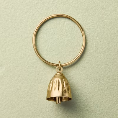 Set of 8 Bow and Bell Metal Napkin Rings - Hearth & Hand™ with Magnolia | Target