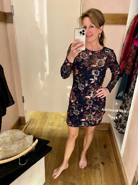 Tis the season for everything that sparkles ✨ …. love this long sleeve sequin sheath dress at Anthro for the holiday season!

#LTKstyletip #LTKHoliday #LTKSeasonal