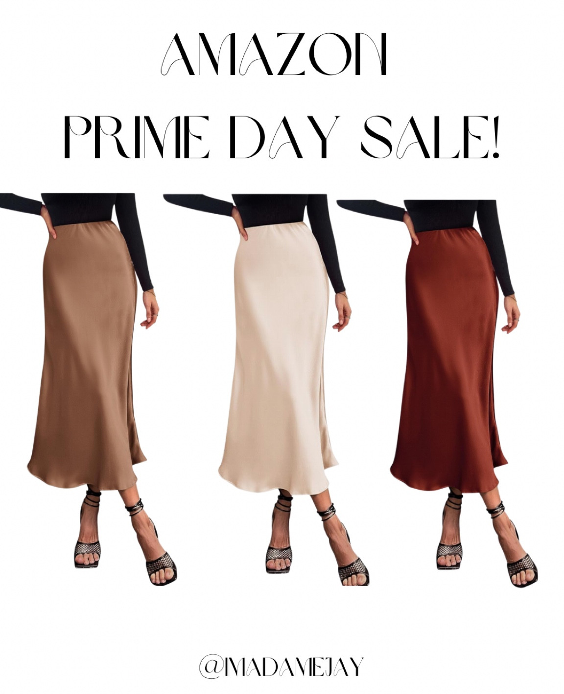 Love these long satin skirts! 😍

#LTKWorkwear #LTKSaleAlert #LTKFindsUnder50