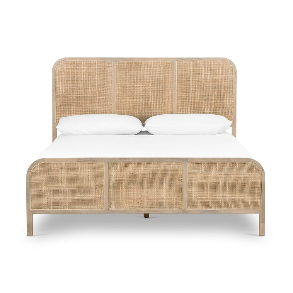 Modern Rattan Bed | West Elm (US)