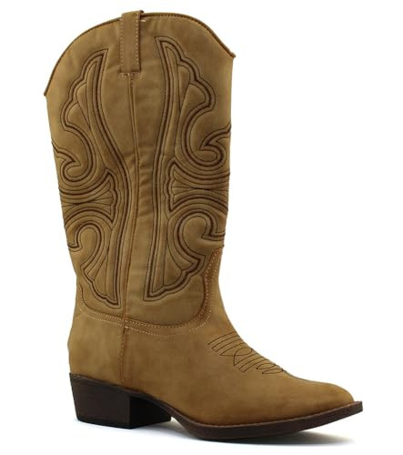 Matisse Beach Women's Legend Western Mid-Calf Boot Natural/Medium / 6.5 | Amazon (US)
