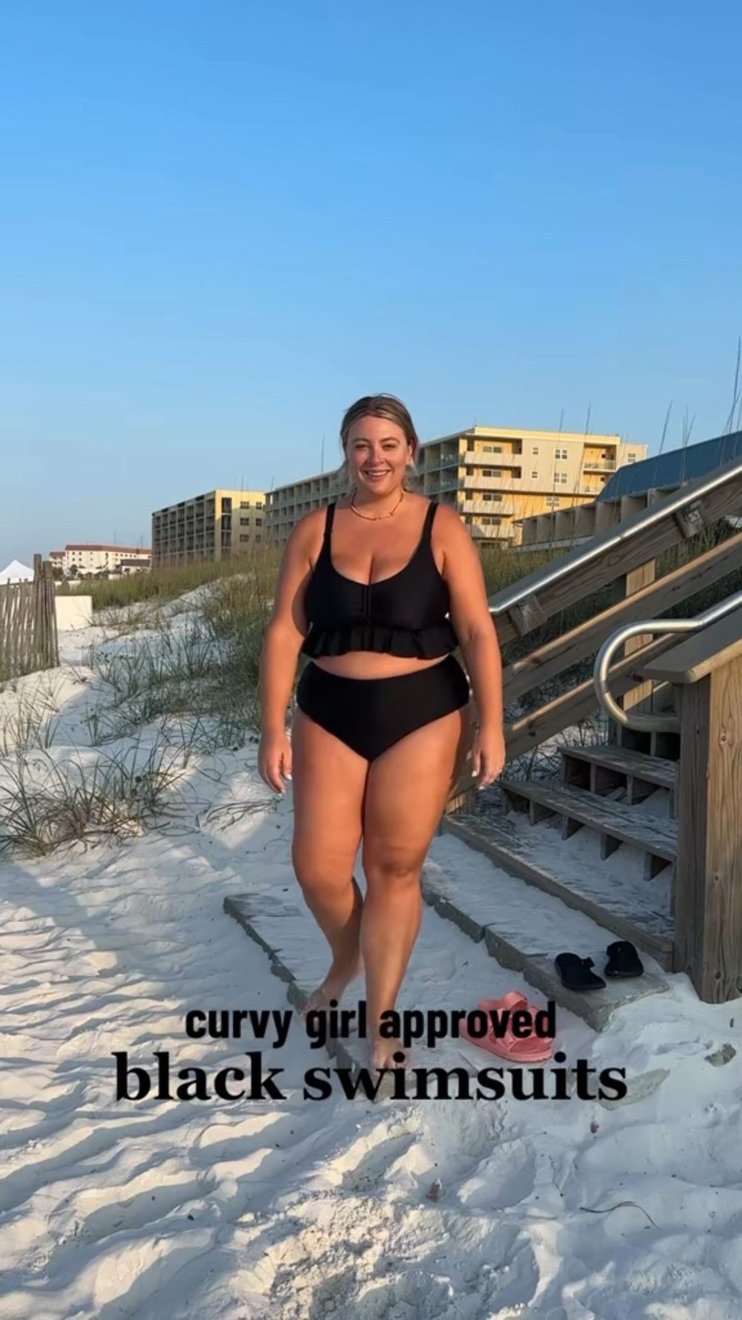 Curvy girl approved black swimsuits / one pieces, bikini, black bathing suit 

#LTKPlusSize #LTKMidsize #LTKSwim