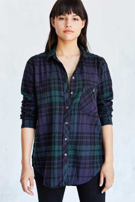 BDG Polly Flannel Button-Down Shirt | Urban Outfitters US