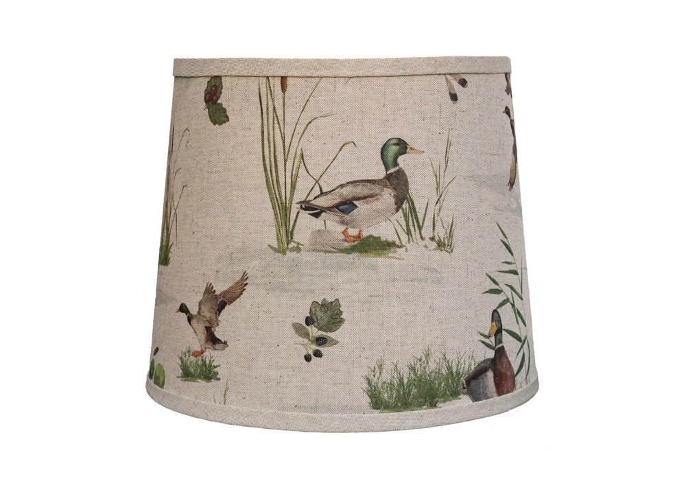 August Grove® 11'' H Cotton Drum Lamp Shade | Wayfair | Wayfair North America