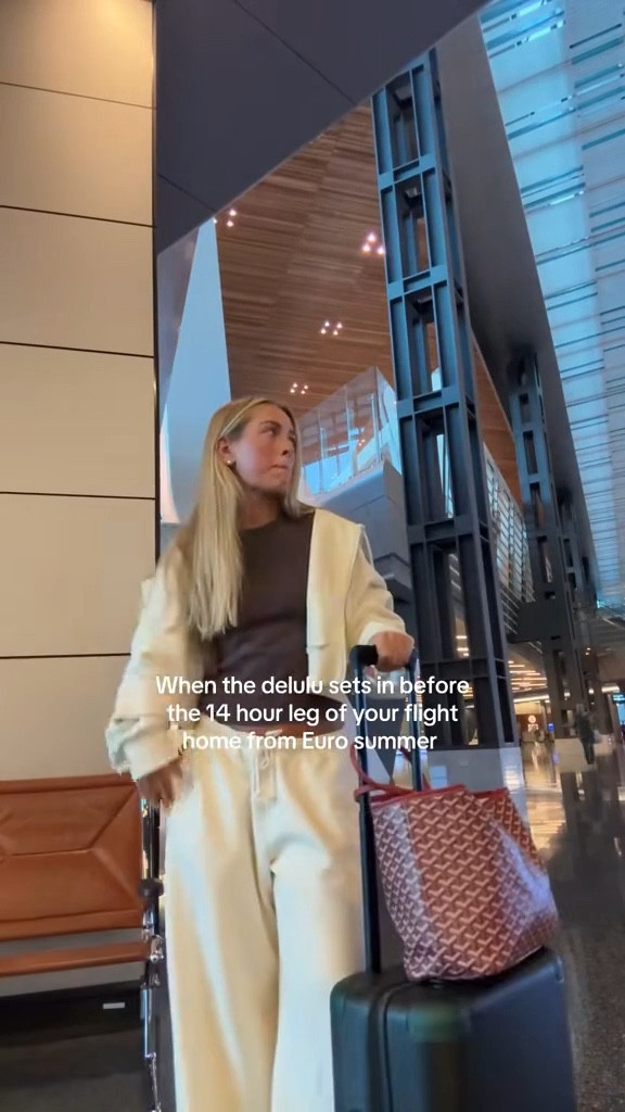 CSB tracksuit set! The best one to travel in - I got a medium in the pants and I regret it, it’s oversized and I would recommend sticking to your usual size! I got a small in the hoodie and it’s so cute!! 

#LTKtravel #LTKaustralia #LTKspring